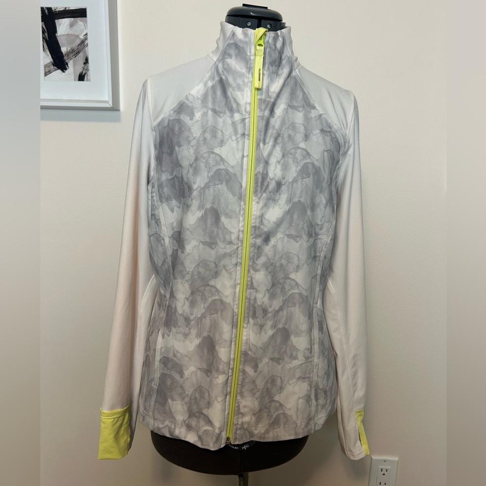 Mondetta Lightweight Running Jacket Full Zip Windbreaker Women's Medium